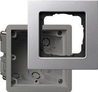 Монтажная коробка Е22 с рамкой