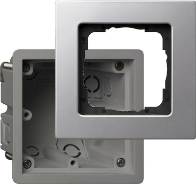 Монтажная коробка Е22 с рамкой