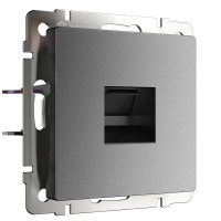 Werkel W1181064/ Розетка Ethernet RJ-45 (графит матовый), a063108