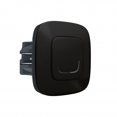 752884 - Valena Allure with NETATMO.Умный проводной выключатель с опцией светорегулирования 5-300 Вт 230В.Цвет Антрацит