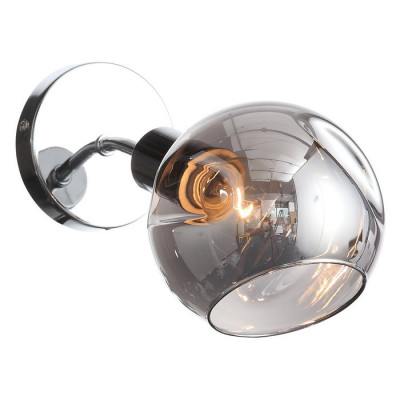 Evoluce SLE155101-01 Светильник настенный Хром/Дымчатый E14 1*60W