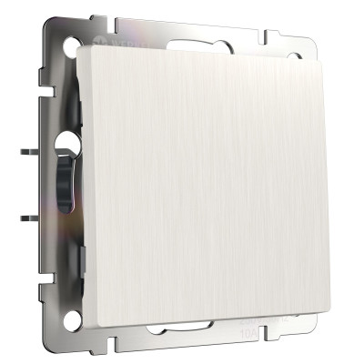 Werkel W1112013/ Выключатель одноклавишный проходной (перламутровый рифленый), a051178