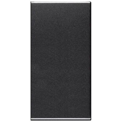 N2100 AN - Заглушка 1-модульная, серия Zenit, цвет антрацит - 2CLA210000N1801