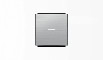 8501.3 AI - Клавиша для 1-клавишных выключателей/переключателей/кнопок с линзой подсветки, серия SKY, цвет нержавеющая сталь - 2CLA850130A1401