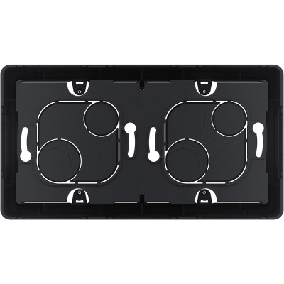 Legrand Коробка для накладного монтажа 2 поста - Legrand Inspiria - антрацит, 673993