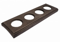 Bironi Рамка 4 постовая (Винтаж на бревно 260мм) С.М., BF4C26-640-18