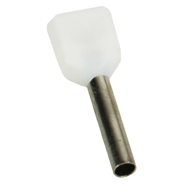 КЭАЗ Наконечник штыревой втулочный под два провода НШвИ2 OptiKit T-Shv2-PVC- 0,75-10(100шт), 278044