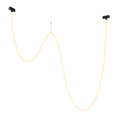 Maytoni Трековый подвесной светильник Tau Exility 3000K 100Вт 360° Черный TR101-2-100W3K-B, TR101-2-100W3K-B