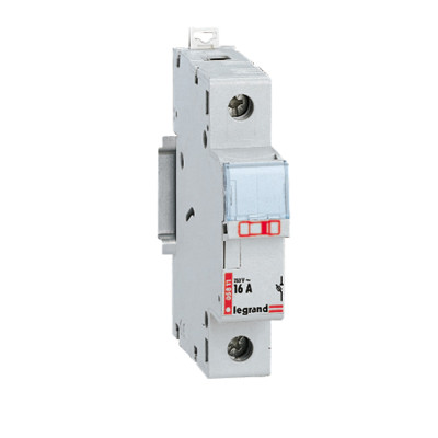 Legrand Разъединитель-держатель предохранителей - 1П - цилиндрические бытовые предохранители - 20 А, 005812