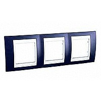 ХАМЕЛЕОН РАМКА 3-постовая, горизонтальная, БЕЛЫЙ/ ИНДИГО