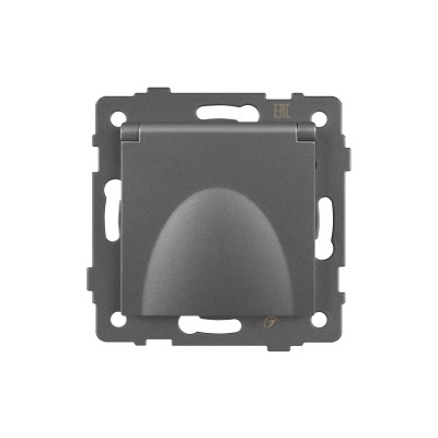 049836 - Механизм розетки влагозащищённый SCT-MCP-PL-GR-V (250V, 16A) (Arlight, -)