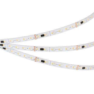Лента SPI-BA120-12mm 24V RGBW-Warm-PX6-BPT (16 W/m, IP20, 5060/2835, 5m) (Arlight, бегущий огонь), 040620