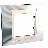 ХАМЕЛЕОН РАМКА 1-постовая, БЕЖЕВЫЙ/ СЕРЕБРО
