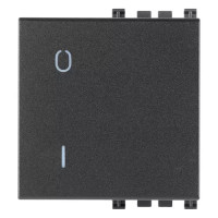 Vimar Клавиша на 2 модуля с симв "O/I", серая, 19022.99 Vimar Клавиша на 2 модуля с симв "O/I", серая, 19022.99