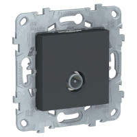 Unica New Розетка TV, одиночная, антрацит