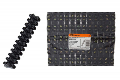 Зажим винтовой ЗВИ-100 полипропилен 6-25мм2 12пар 100°С черный TDM Electric, SQ0510-0039