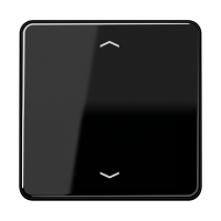 Клавиша для одинарной кнопки BCU; черная, CD590PSW