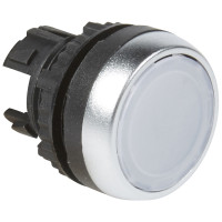 Legrand Головка с пружинным возвратом ? 22,3 - Osmoz - для комплектации - с подсветкой - с потайным толкателем - белый, 024000 Legrand Головка с пружинным возвратом ? 22,3 - Osmoz - для комплектации - с подсветкой - с потайным толкателем - белый, 024000