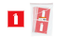 Знак 150х150мм "Огнетушитель" TDM Electric, SQ0817-0024