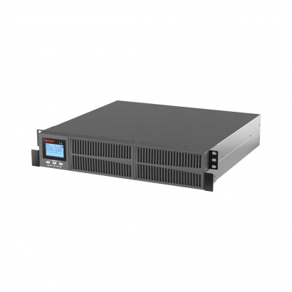 Онлайн ИБП ДКС серии Small Rackmount, 1000 ВА/900 Вт, 1/1, 6xIEC C13,EPO, USB, RS-232, Rack 2U, з/у 1А, 2x9Ач, SMALLR1A5I