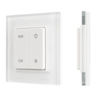 Панель SMART-P49-MIX-G-SUF (3V, 1 зона, Knob, 2.4G) (Arlight, Пластик), 032985