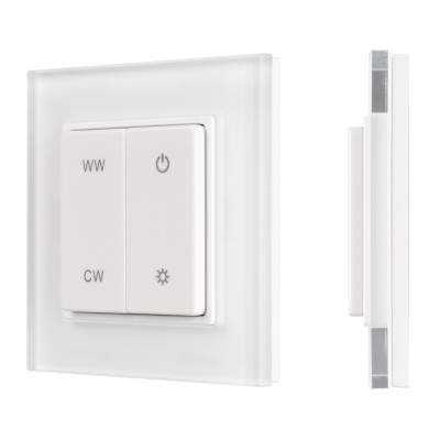 Панель SMART-P49-MIX-G-SUF (3V, 1 зона, Knob, 2.4G) (Arlight, Пластик), 032985