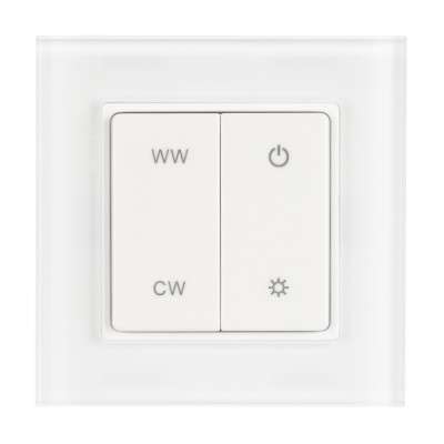 Панель SMART-P49-MIX-G-SUF (3V, 1 зона, Knob, 2.4G) (Arlight, Пластик), 032985