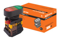 Кнопка APВВ-22N "Пуск-Стоп" d22мм неон/230В 1з+1р TDM Electric, SQ0704-0022 Кнопка APВВ-22N "Пуск-Стоп" d22мм неон/230В 1з+1р TDM Electric, SQ0704-0022