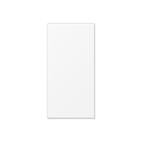 Центральная накладка в цвет клавиш для модуля F50; термопласт; белый матовый, A50NAWWM