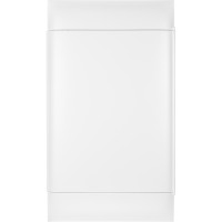 137549 Пластиковый щиток Legrand Practibox S, для встраиваемого монтажа, цвет двери "Белый", 4X18