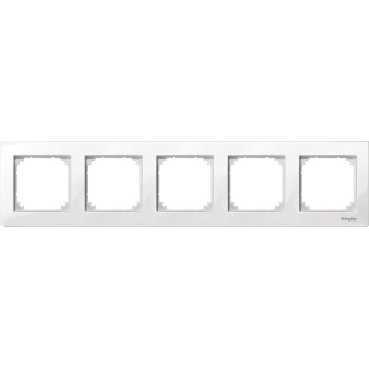 M-Plan Рамка 5-ная, полярно-бел.