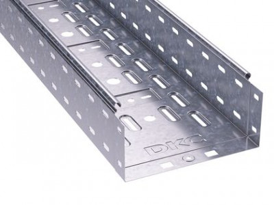 ДКС Лоток перфорированный 200х100 L2000, горячеоцинкованный (упак. 8м), 35333HDZ