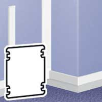 Legrand Уплотнительный зажим - для мини-плинтусов DLPlus 60х16/20 - белый, 030295