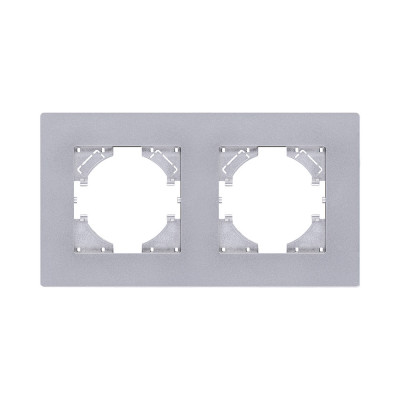 Рамка 2-постовая, серый Kollinger Aspekt AT2GY