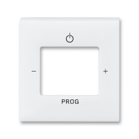 3299H-A40200 03 - Накладка ABB Levit для механизмов FM радио / Busch-iNet радио / Bluetooth радио белый