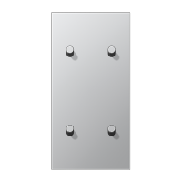 Центральная плата для выключателей, 2 поста (единая плата), для вертикальной установки, тумблеры 2+2, цилиндр; металл; алюминий; LS1912, AL12-25R0 Центральная плата для выключателей, 2 поста (единая плата), для вертикальной установки, тумблеры 2+2, цилиндр; металл; алюминий; LS1912, AL12-25R0