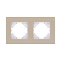 Рамка 2-постовая, стекло золотой Kollinger Reflex MG RM2GD Рамка 2-постовая, стекло золотой Kollinger Reflex MG RM2GD