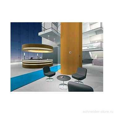 SM Накладка с окошком для мех-зма диодн. сигн. лампы арт.№SCMTN5870хх, алюм.