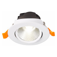 ST LUCE ST211.538.06.24 Св-к встр. Белый LED 1*6W 3000K 480Lm Ra80 24° IP20 D86xH50 220-240V