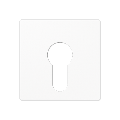 Крышка для выключателя с замком; белый, A525PLWW