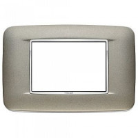 20683.C14 - Vimar Накладка с закруглениями для 3 модулей титан матовый