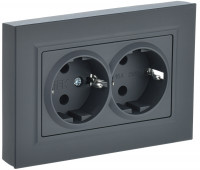 BRITE Роз. 2-я с з/к/ш 16А в сб. РСш12-3-БрГ граф. IEK, BR-R24-16-K53-F