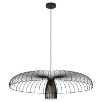 390217 Подвесной светильник (люстра) CHAMPERICO, 1X60W (E27), ?985, сталь, черный