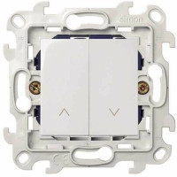 Simon Выключатель жалюзи 10A 250В~ белого цвета S24 Harmonie, 2410331-030
