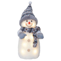 Eglo 991-53 Светильник JOYLIGHT, 8X0,06W (LED), 4,5V, 20х38 см, пластик, белый, текстиль, серый, 3x АА (н