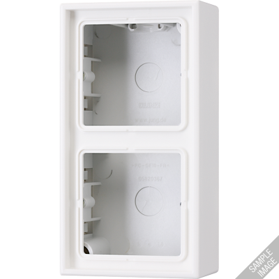 коробка для накладного монтажа с рамкой LS, LS582AW