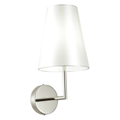 Evoluce SLE105901-01 Светильник настенный Никель/Белый E14 1*40W