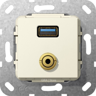 568701 Gira Разъем USB 3.0 A, M гнездо