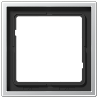 Рамка для вертикальной и горизонтальной установки, 1 пост; металл; алюминий; Aluminium, AL2981 Рамка для вертикальной и горизонтальной установки, 1 пост; металл; алюминий; Aluminium, AL2981