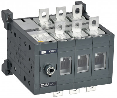 KARAT Выкл-разъед. ВРК реверс. без рукоятки 3P 160А IEK, KA-VR20-3-0160